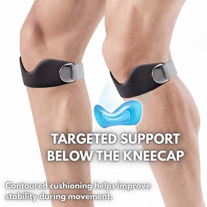 KneeLock™ Patellar Support Strap — 2-Pack