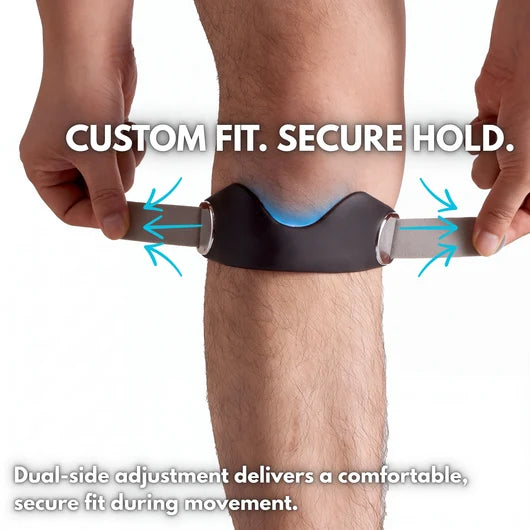 KneeLock™ Patellar Support Strap — 2-Pack